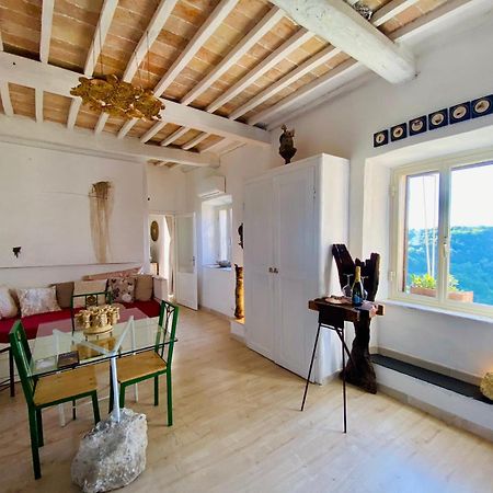 Apartament La Sorpresa Sul Bastione With Panoramic Balcony Pitigliano Zewnętrze zdjęcie