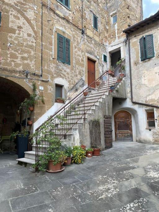 Apartament La Sorpresa Sul Bastione With Panoramic Balcony Pitigliano Zewnętrze zdjęcie