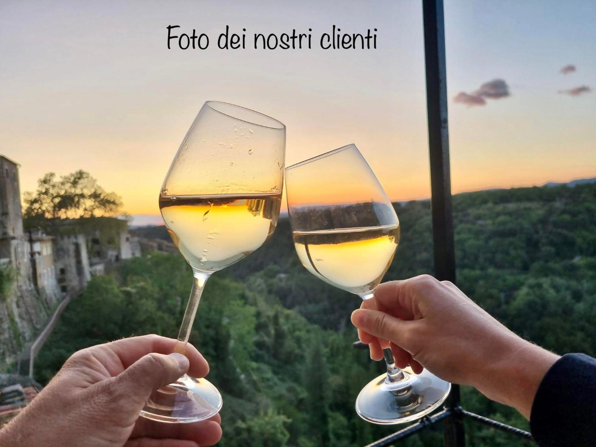 Apartament La Sorpresa Sul Bastione With Panoramic Balcony Pitigliano Zewnętrze zdjęcie
