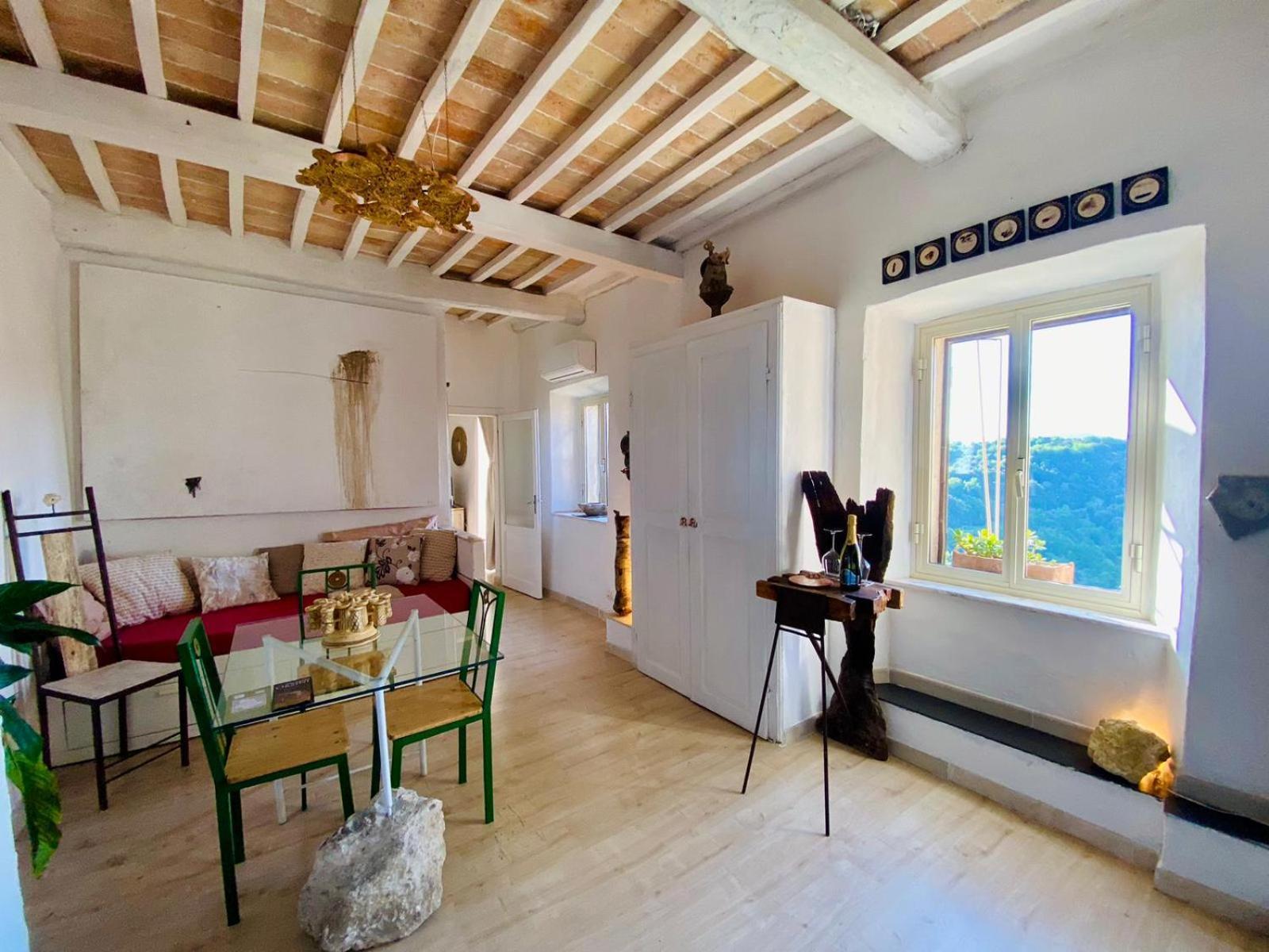 Apartament La Sorpresa Sul Bastione With Panoramic Balcony Pitigliano Zewnętrze zdjęcie