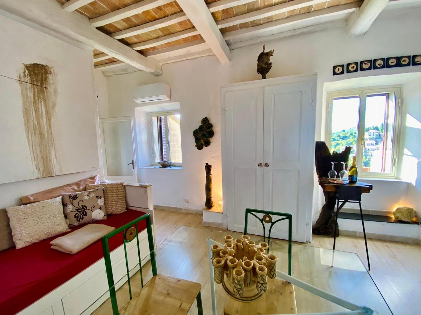 Apartament La Sorpresa Sul Bastione With Panoramic Balcony Pitigliano Zewnętrze zdjęcie